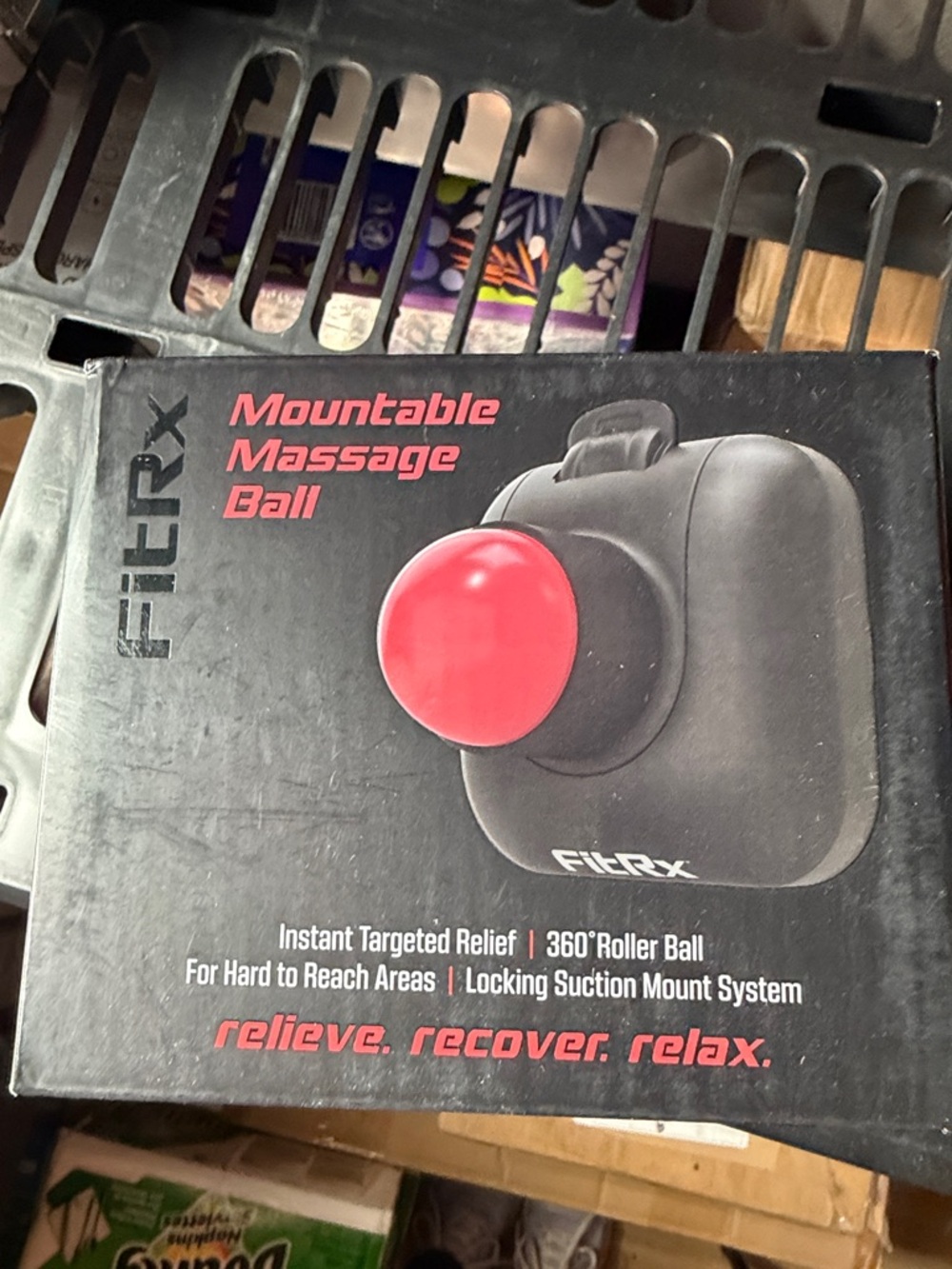 Mountable Massage Ball - Red